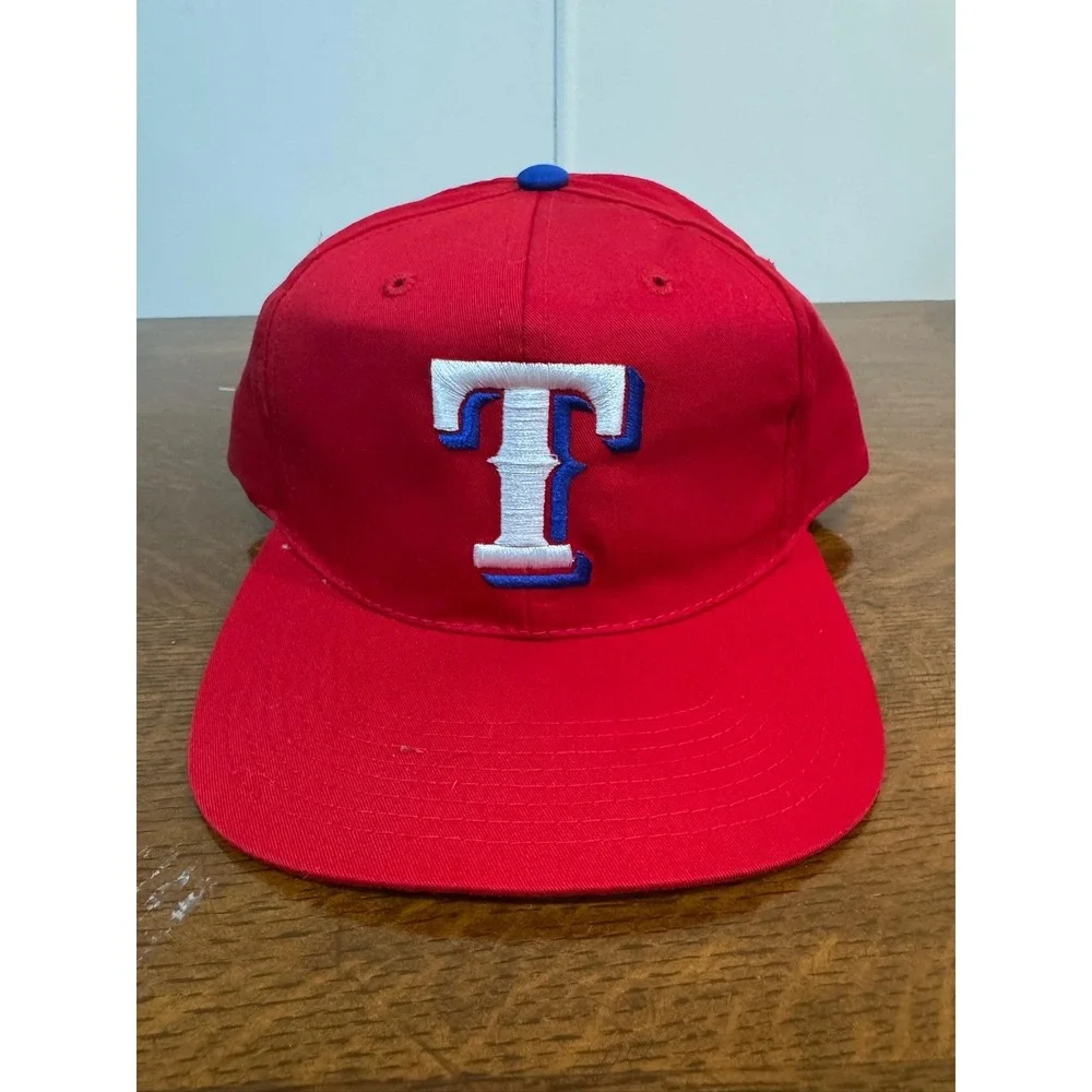 Vintage Texas Rangers Hat Snap Back Mens MLB Baseball Sports Specialties 90s